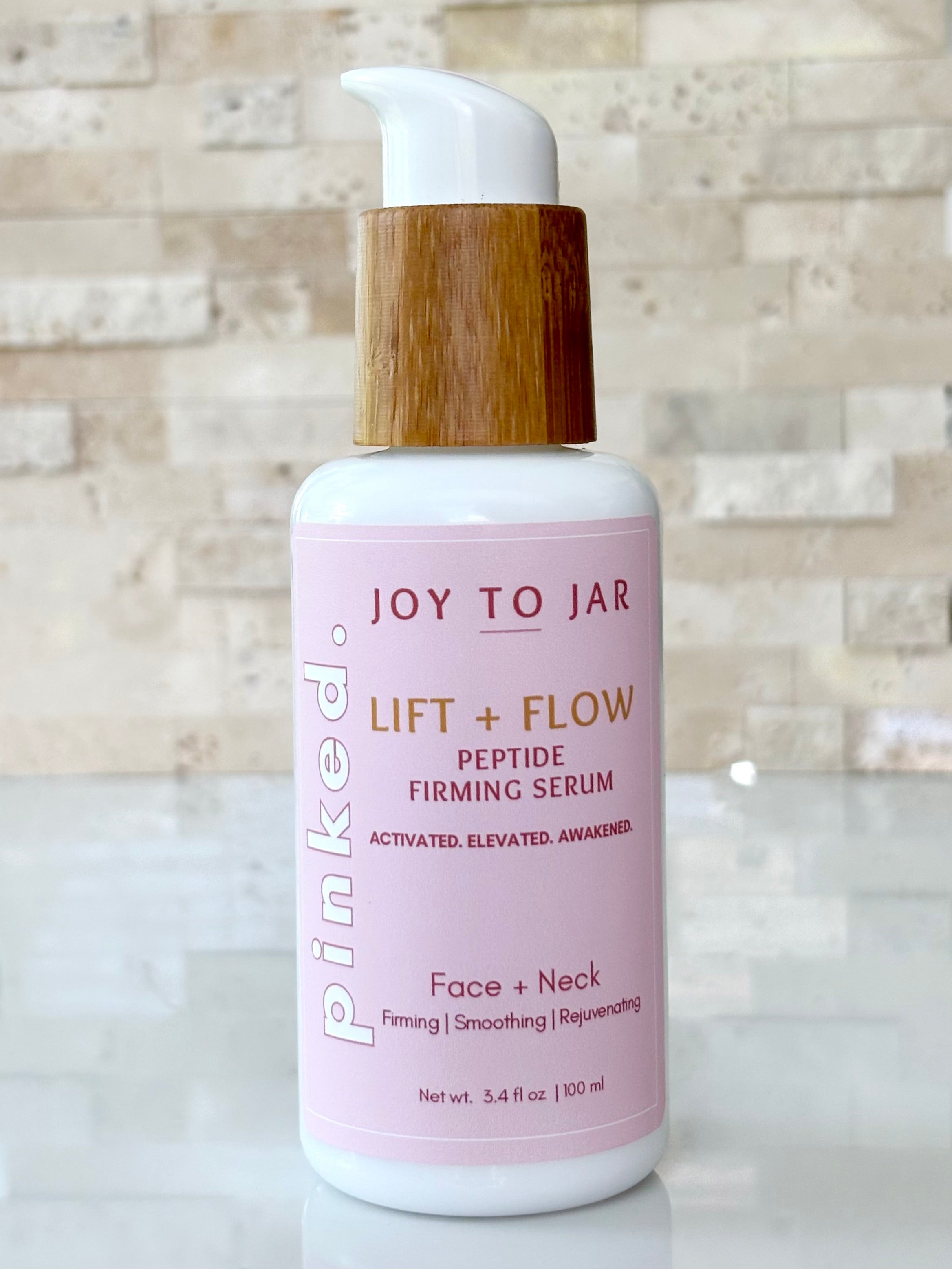 PINKED. Lift & Flow Peptide Firming Serum