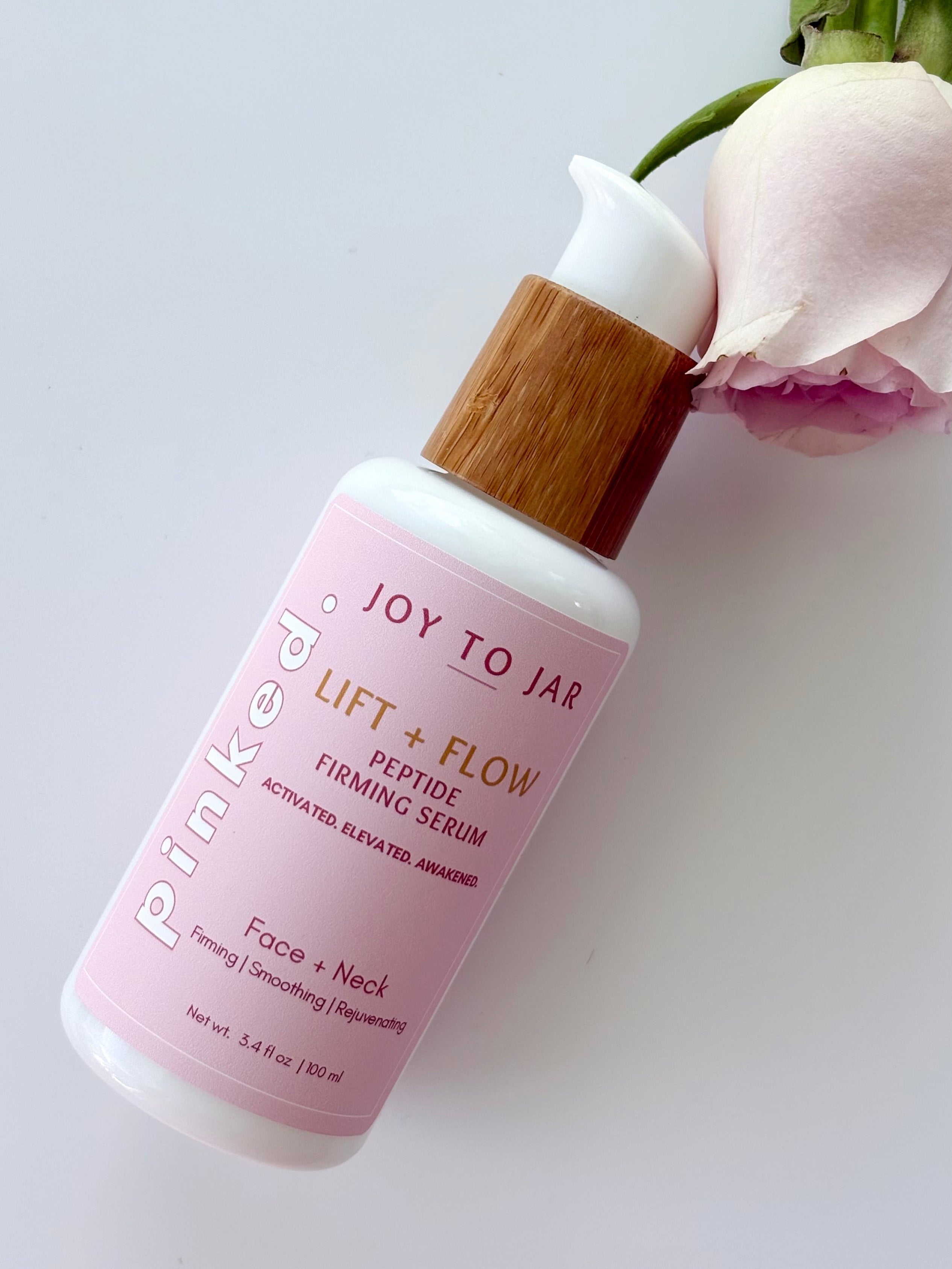 PINKED. Lift & Flow Peptide Firming Serum