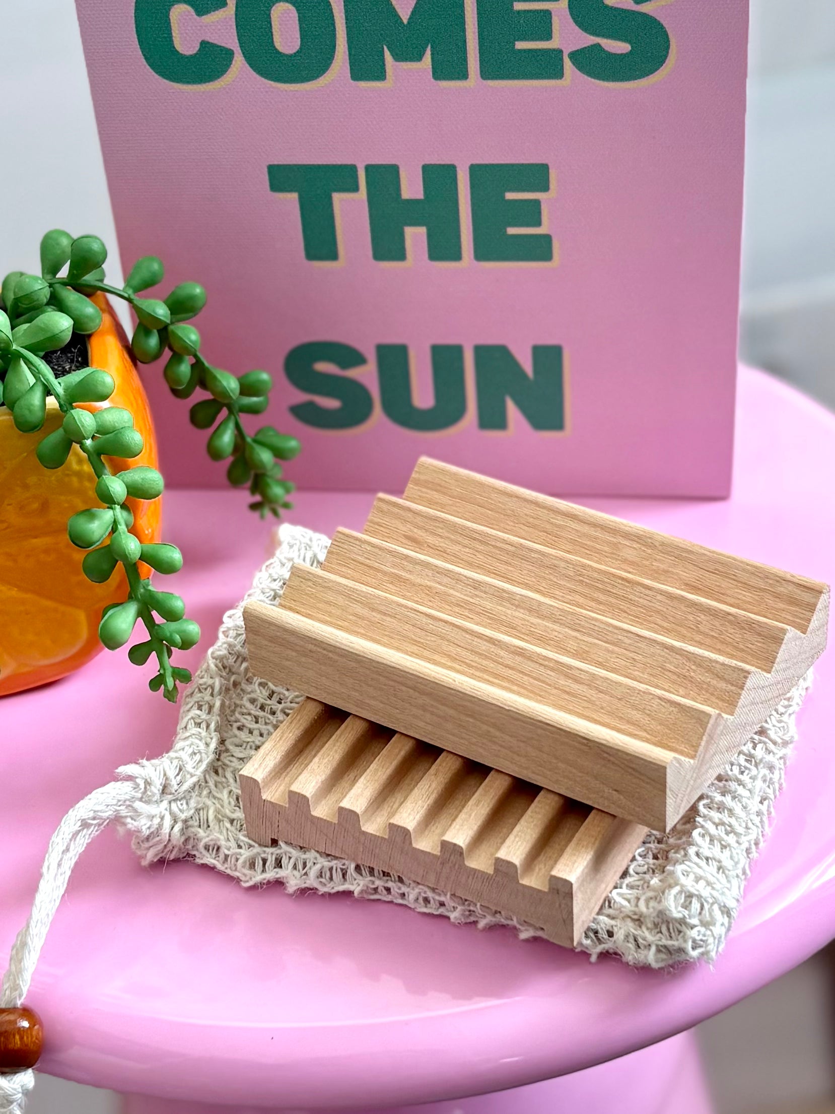 Plant-Based Sisal Soap Saver Bag