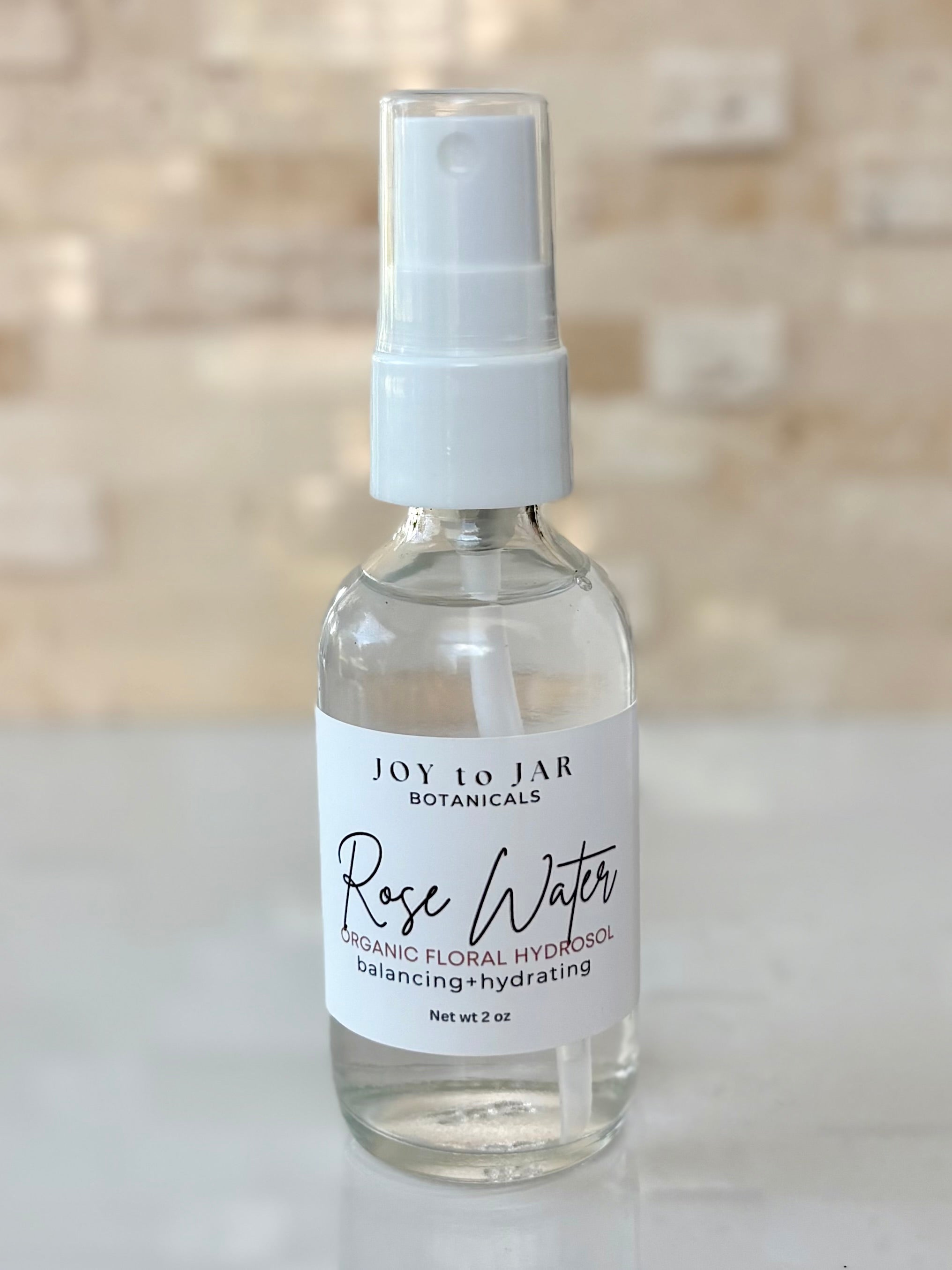Rose Water - Organic Floral Hydrosol