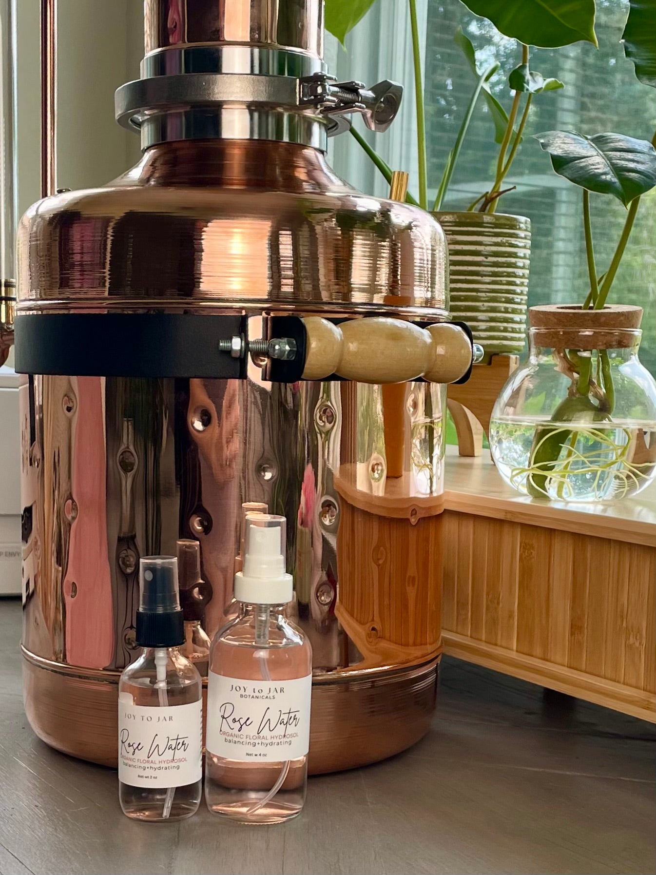 Rose Water - Organic Floral Hydrosol