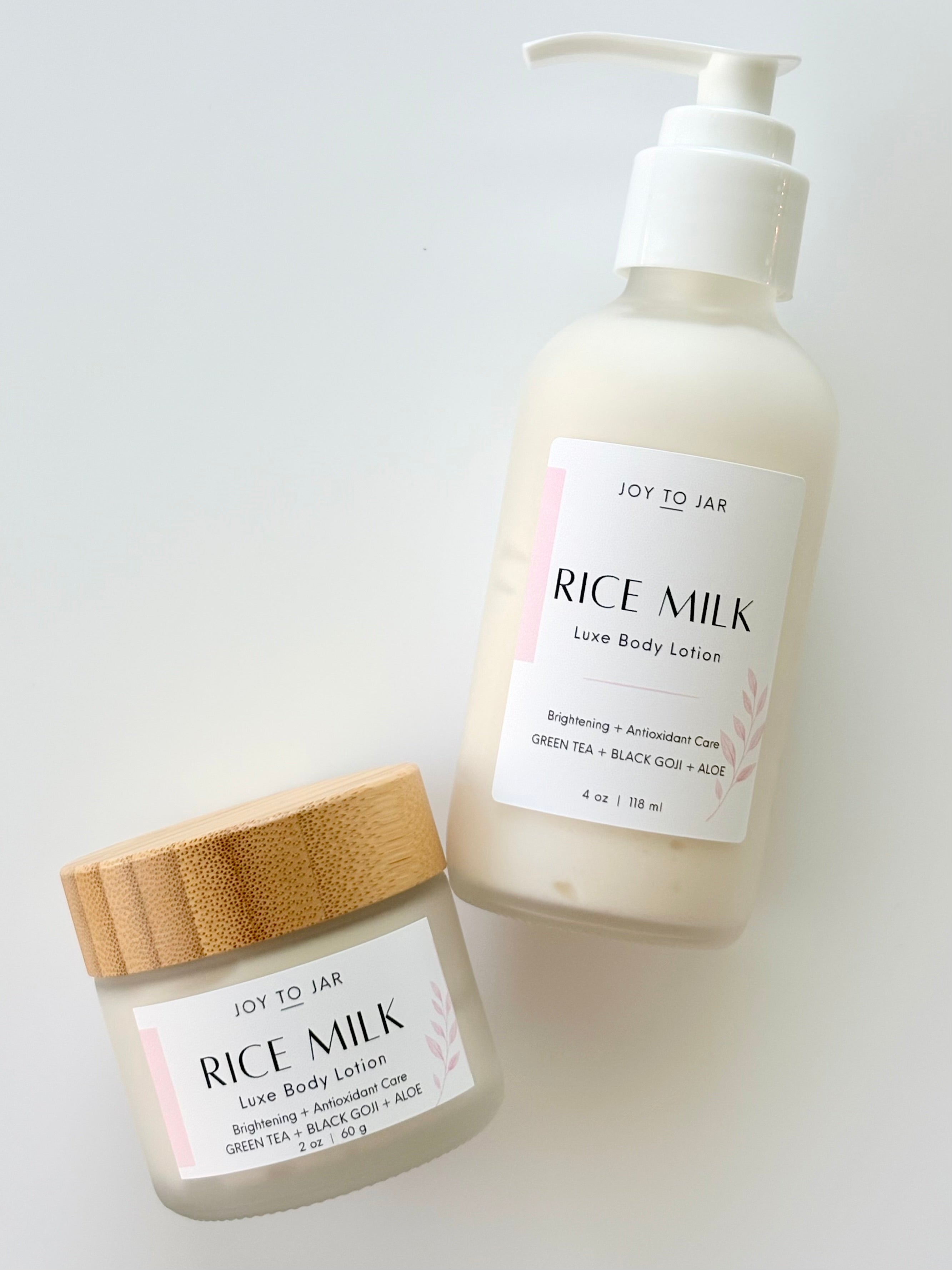 Rice Milk · Luxe Body Lotion