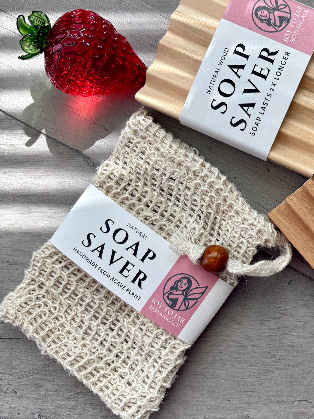 Plant-Based Sisal Soap Saver Bag