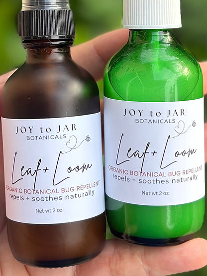 Leaf &amp; Loom - Natural Skin Bug Repellent &amp; Soothing Spray