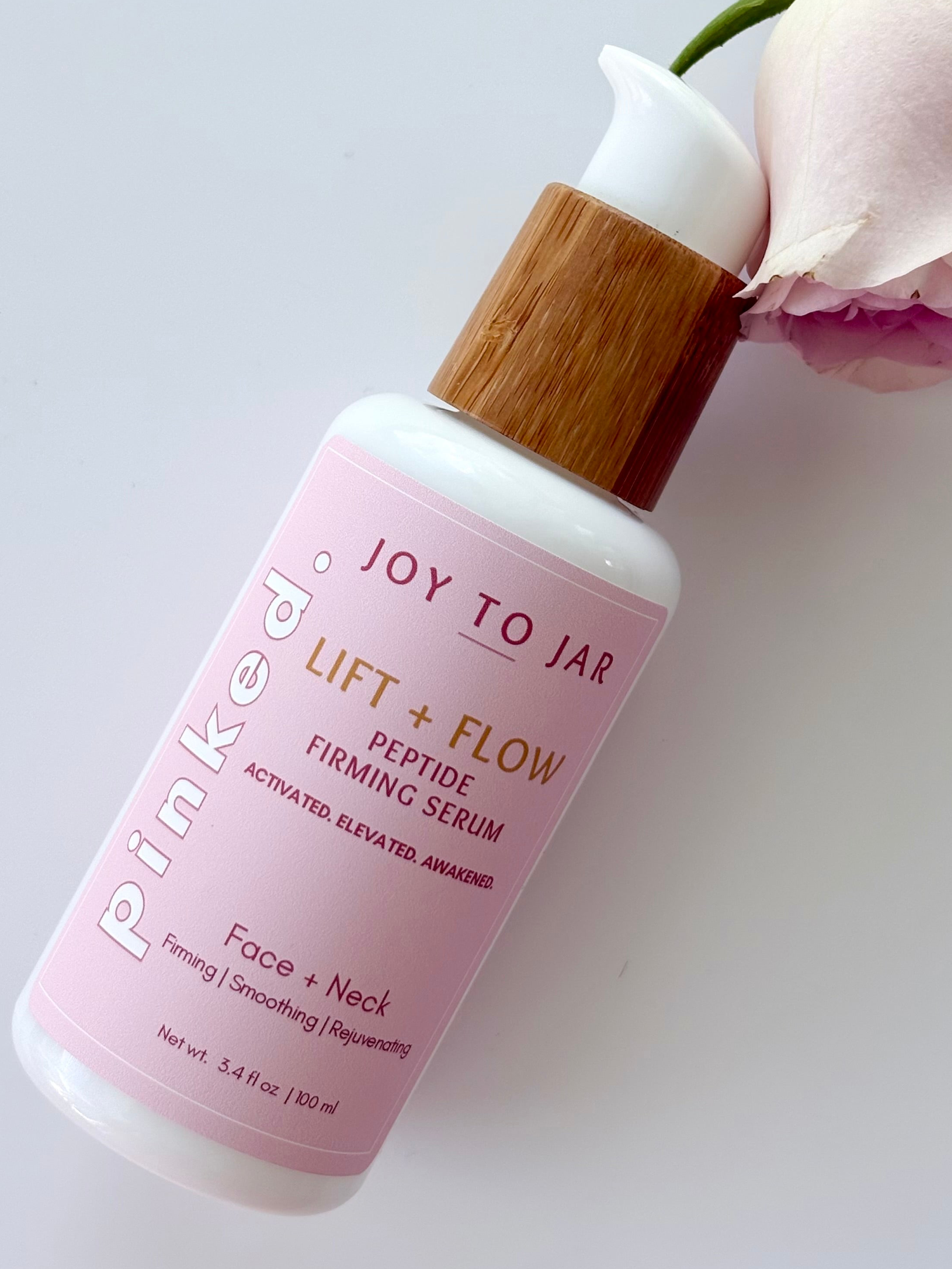 PINKED. Lift &amp; Flow Peptide Firming Serum