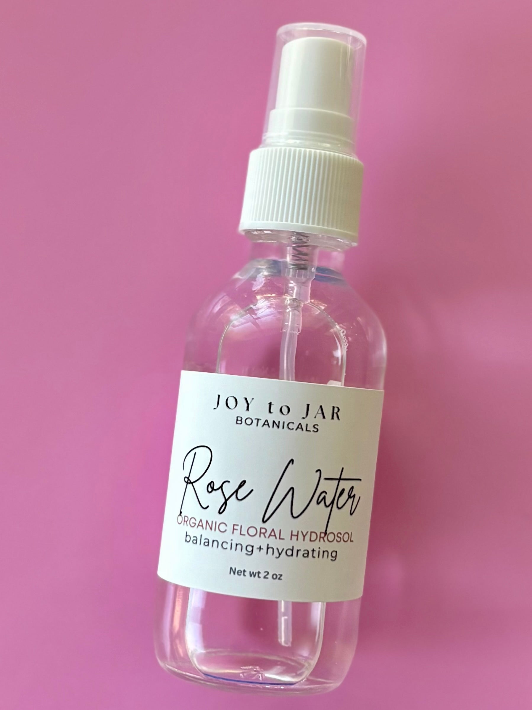 Rose Water - Organic Floral Hydrosol