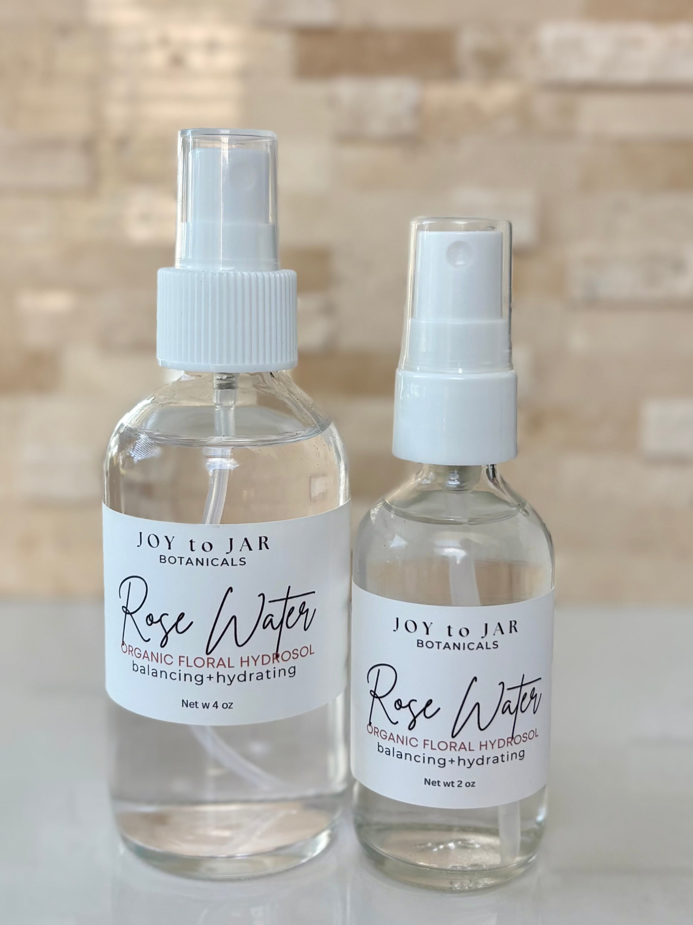 Rose Water - Organic Floral Hydrosol