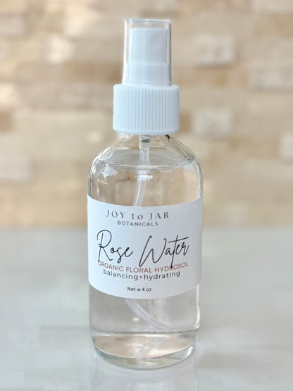 Rose Water - Organic Floral Hydrosol