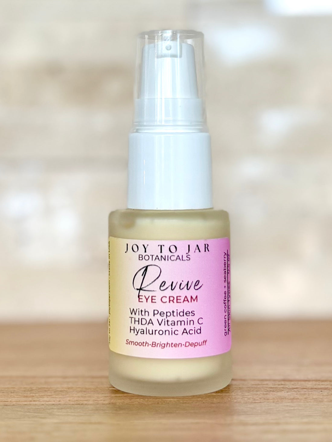 Revive Eye Cream - Peptides and THDA Vitamin C
