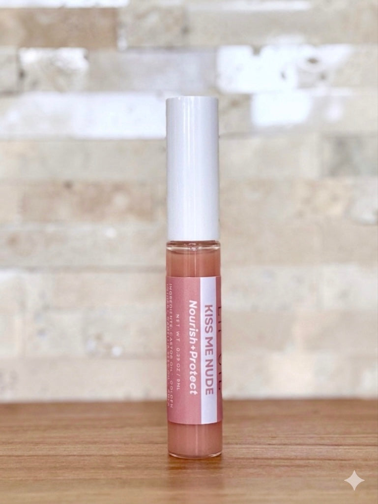 Lip Oil - Pink and Nude - Nourish and Protect