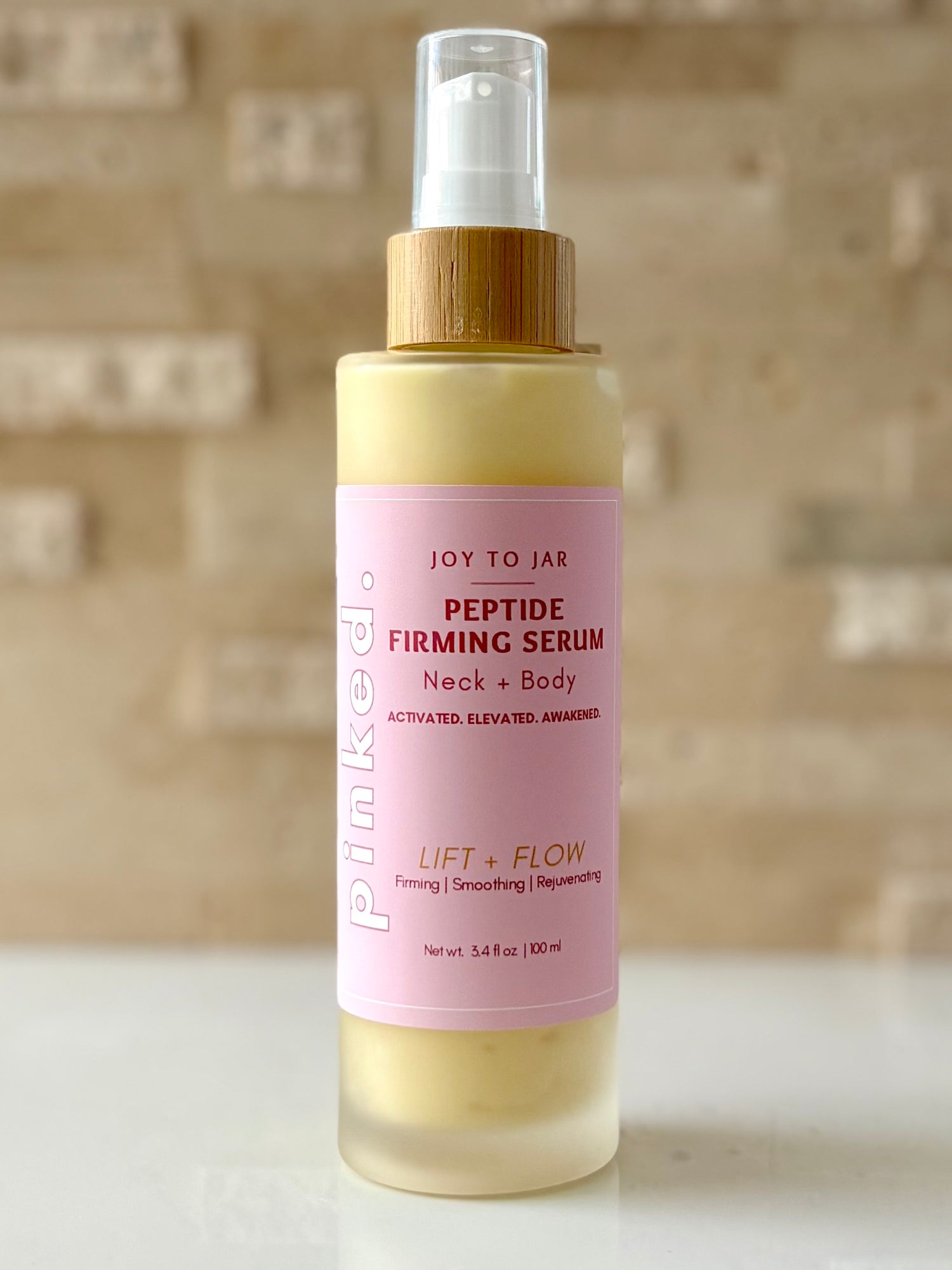 PINKED. Lift &amp; Flow Peptide Firming Serum