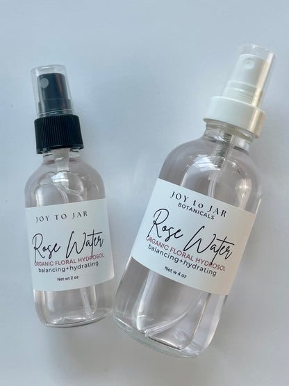 Rose Water (Organic Floral Hydrosol)