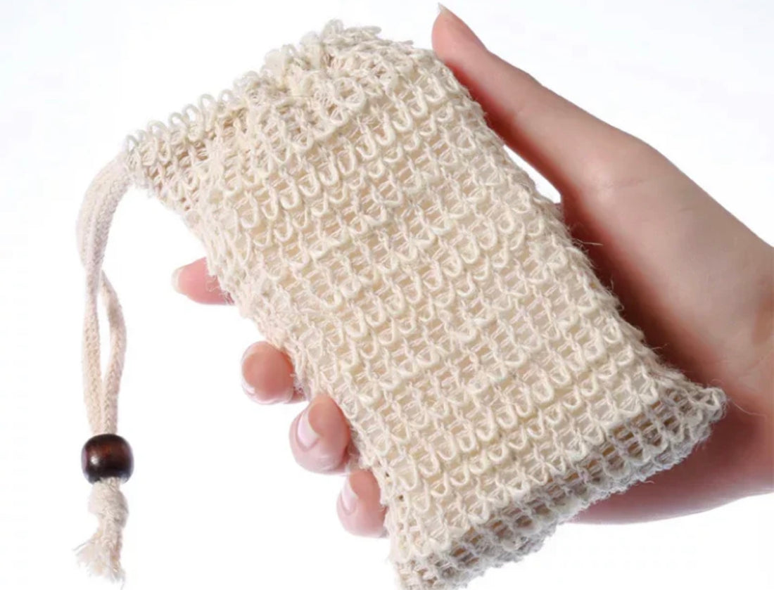 Plant-Based Sisal Soap Saver Bag